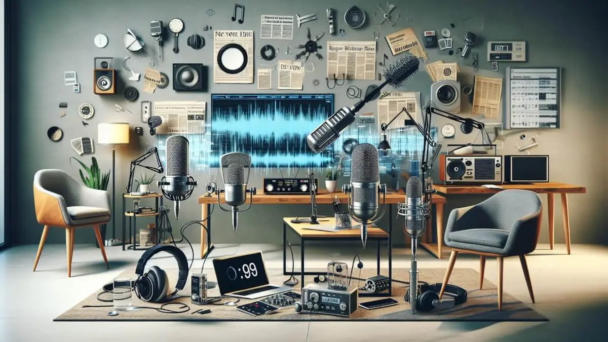 Ökningen av podcaster illustration